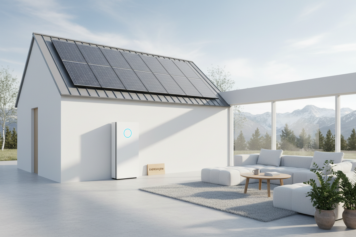 Batteri til solceller