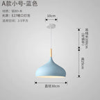 Nordic Style Vintage Restaurant Pendant Light Fixture