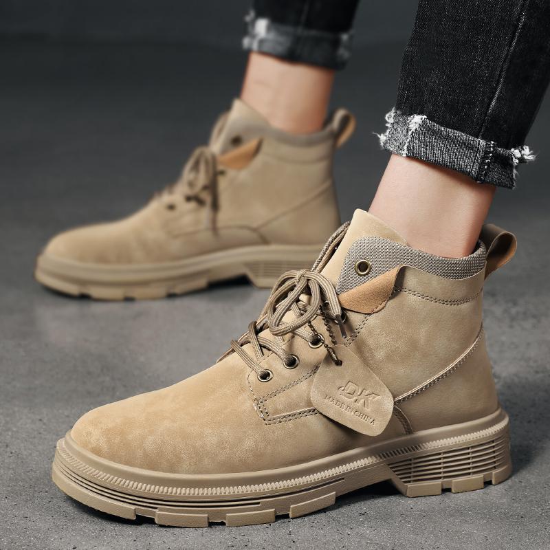 Men's Trendy British Style Martin Boots