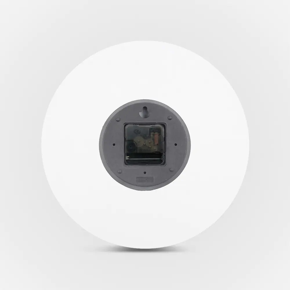 Nordic Style Wooden Wall Clock - Round Design