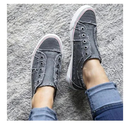 Casual Women's Canvas Flat Shoes