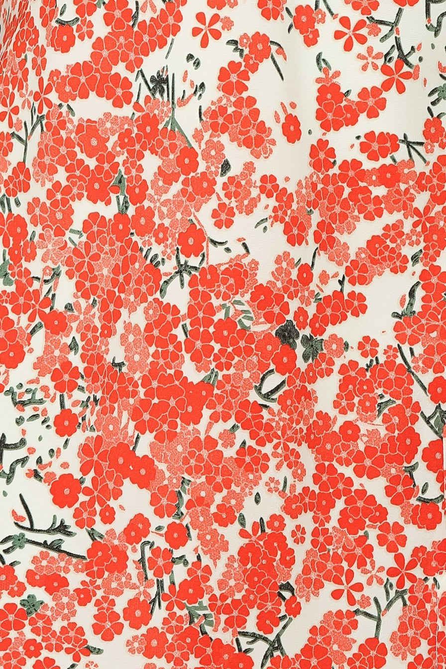 Stilfuld Dame Print Stropløs Rygløs Kjole