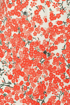 Stilfuld Dame Print Stropløs Rygløs Kjole