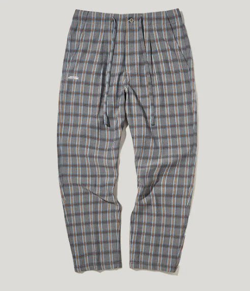 2020 Autumn Retro British Style Plaid Casual Trousers - StilNord