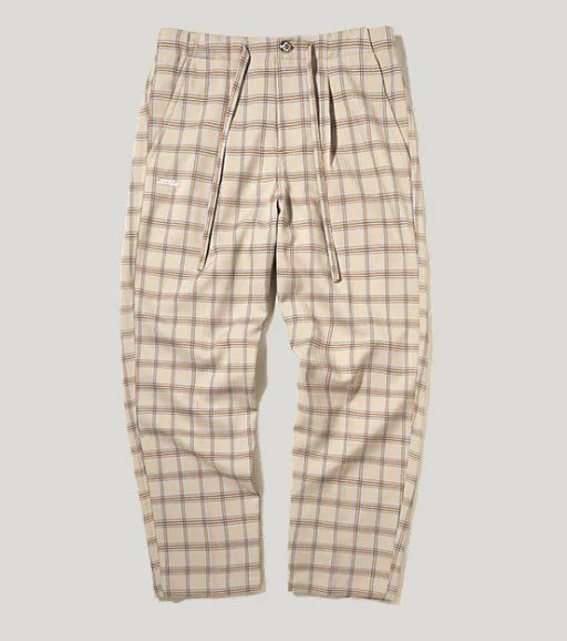 2020 Autumn Retro British Style Plaid Casual Trousers - StilNord