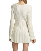 2023 Autumn Winter Long Sleeve Knit Dress for Women - StilNord