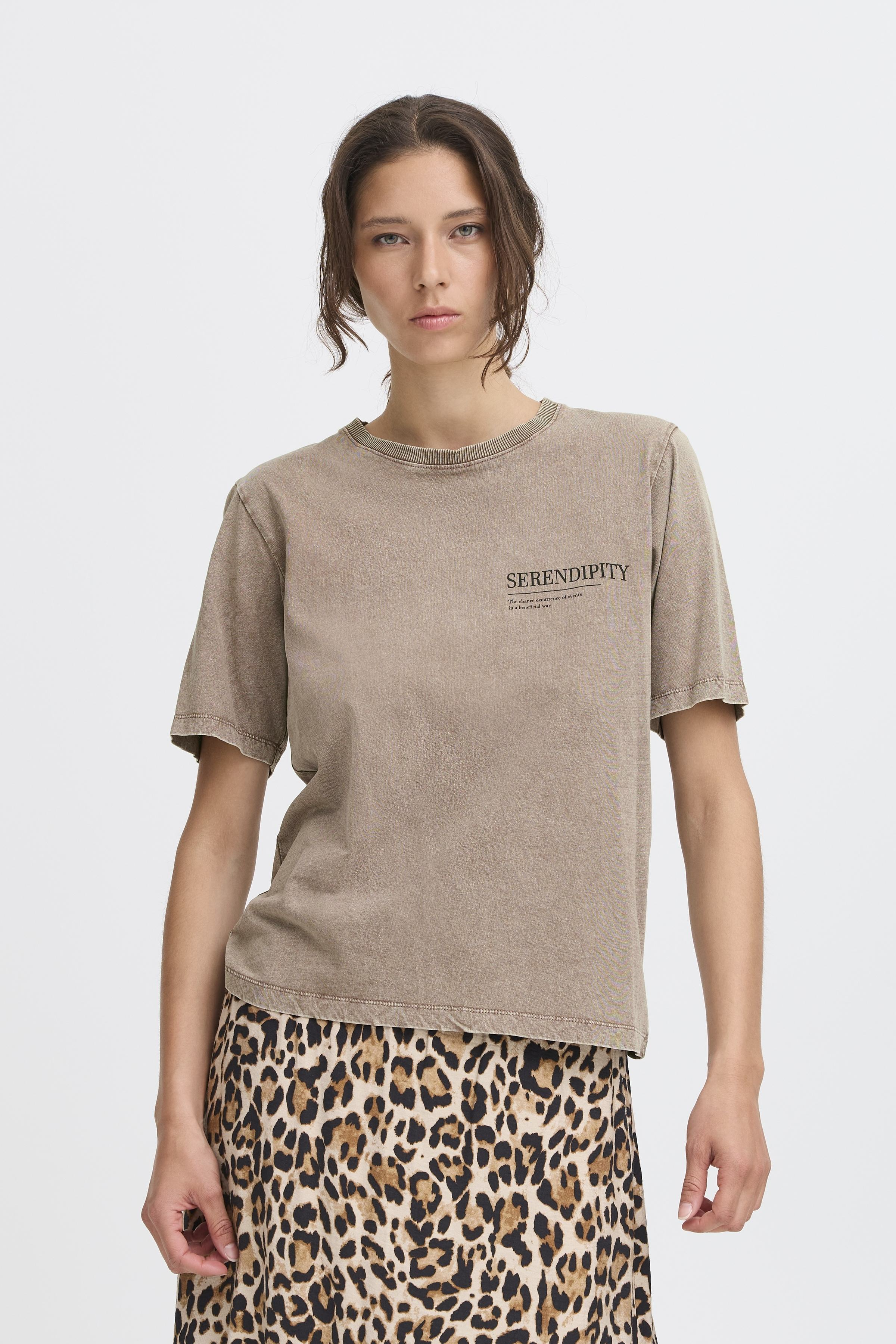 BYSolko SS T-shirt - Valnød