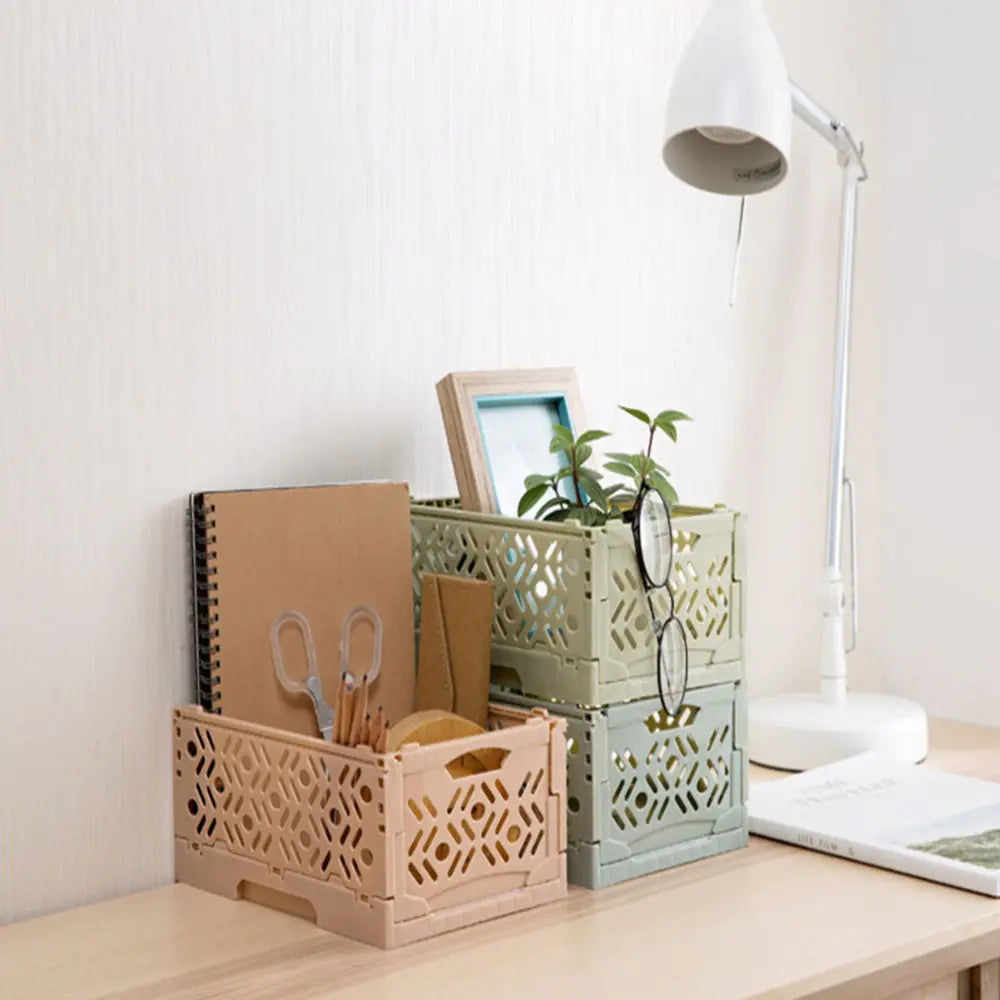 Nordic Style Stackable Desktop Storage Basket
