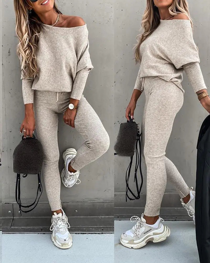 Autumn New Women's Casual Suit Set