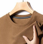 Men's Polyester Round Neck T-shirt