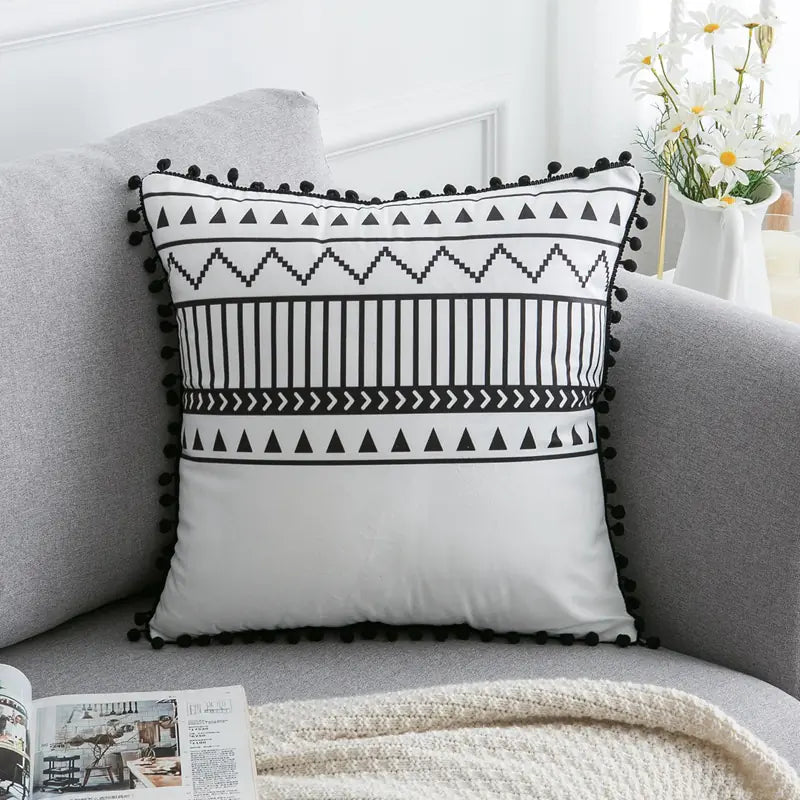 Nordic Minimalist Bohemian Style Cushion Cover
