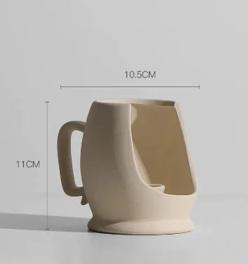 Nordic Light Luxury Ins Small Ceramic Vase