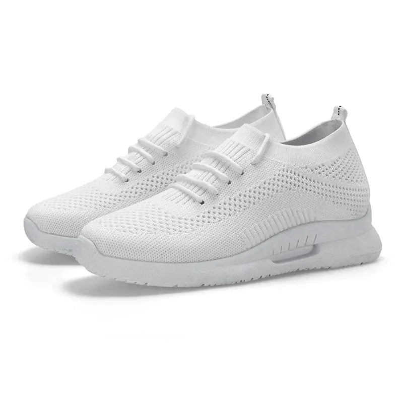 Breathable Lace-Up Sports Shoes