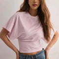 T-shirt with batwing sleeves for summer