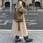 Sungtin Vintage Oversized Women's Trench Coat Jacket