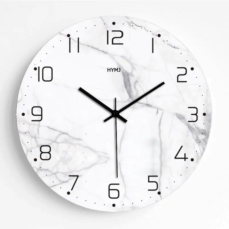 Creative Nordic Wall Clock with Panda Design