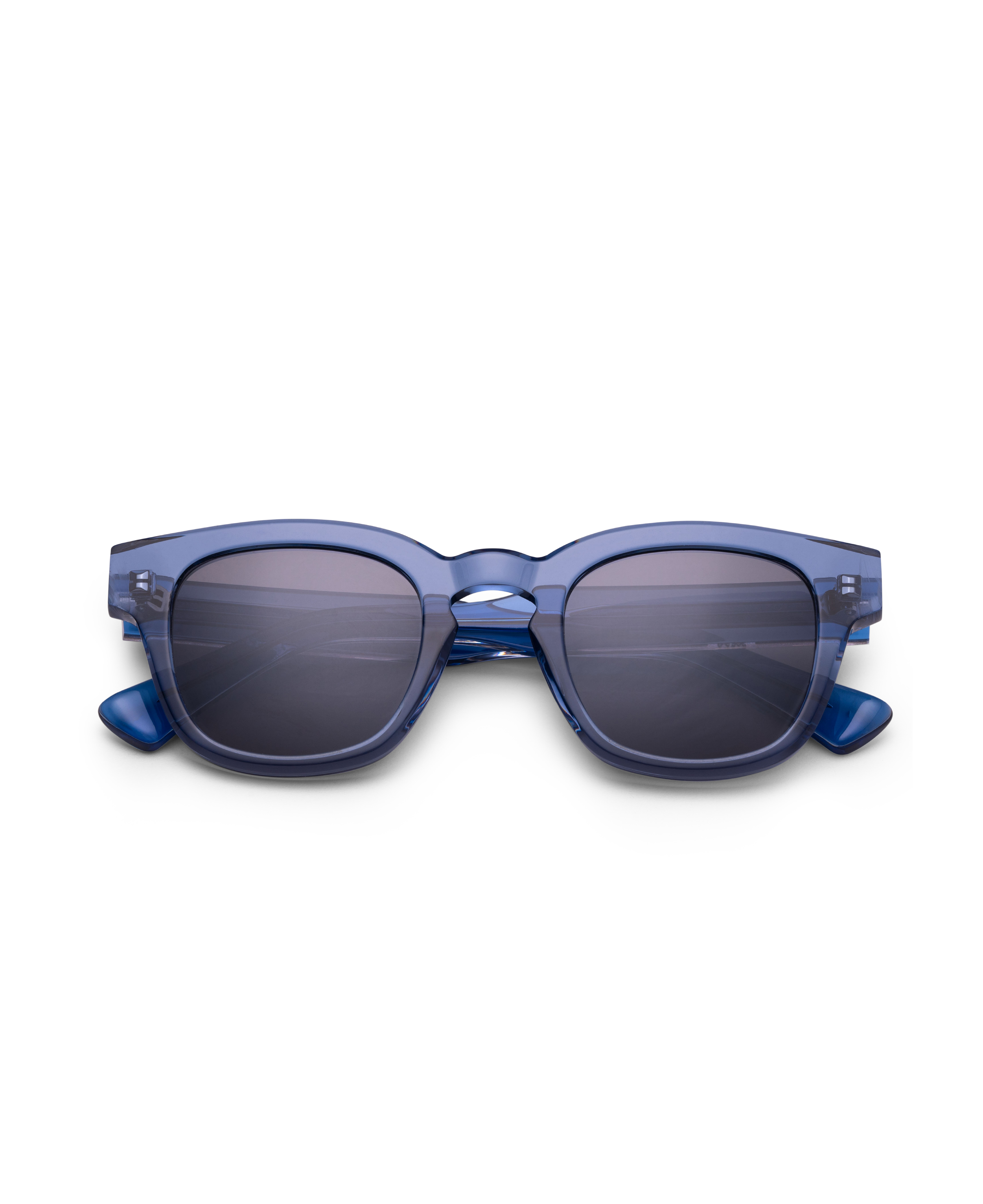 AUSTIN Grey Blue Transparent - Solbrille