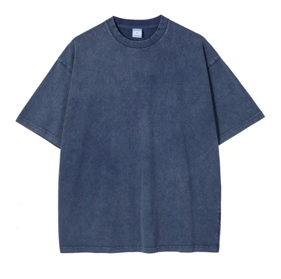 Batik Crew Neck Cotton T-Shirt