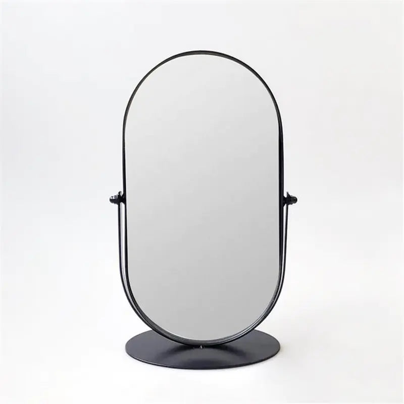 Nordic Retro Desktop Vanity Makeup Mirror