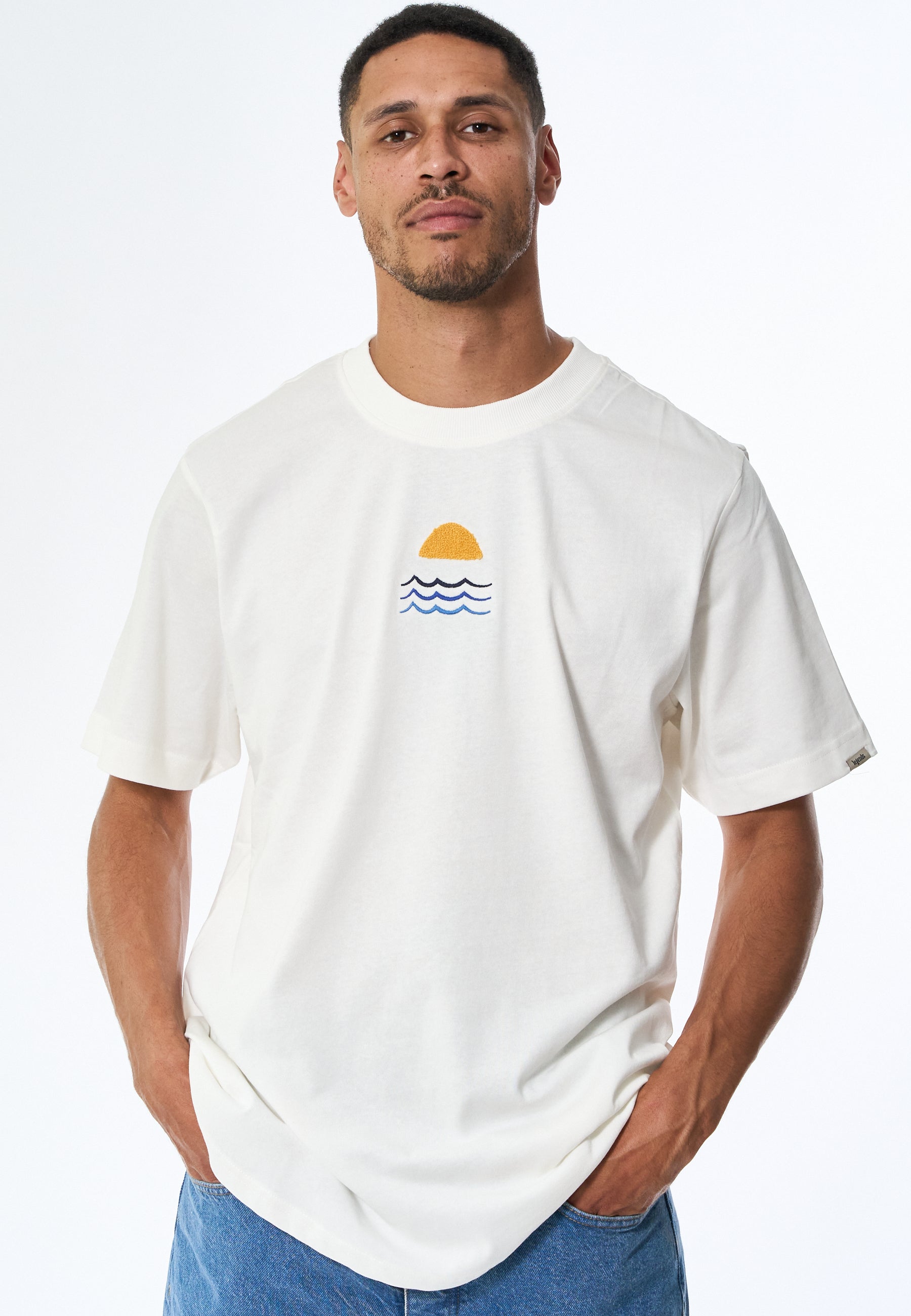 Bruce Stingray back print tee - Snow White