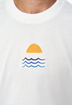 Bruce Stingray back print tee - Snow White