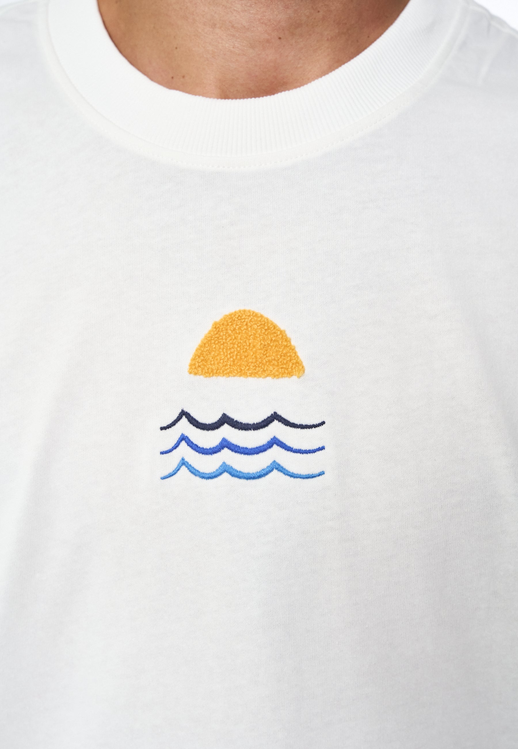 Bruce Stingray back print tee - Snow White