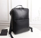 Men's Genuine Leather Waterproof Business Backpack