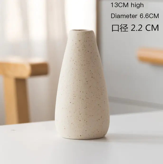 Nordic Style Ceramic Vase (One Piece)