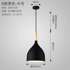 Nordic Style Vintage Restaurant Pendant Light Fixture