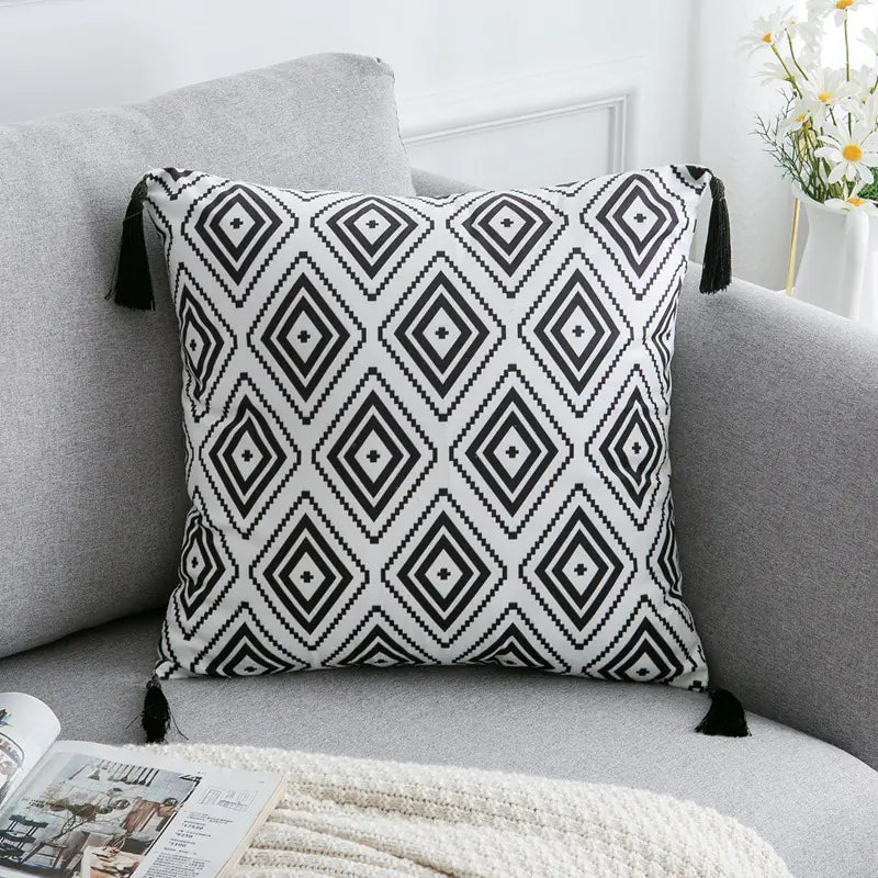 Nordic Minimalist Bohemian Style Cushion Cover