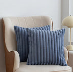 Nordic Faux Rabbit Fur Drawstring Pillowcase