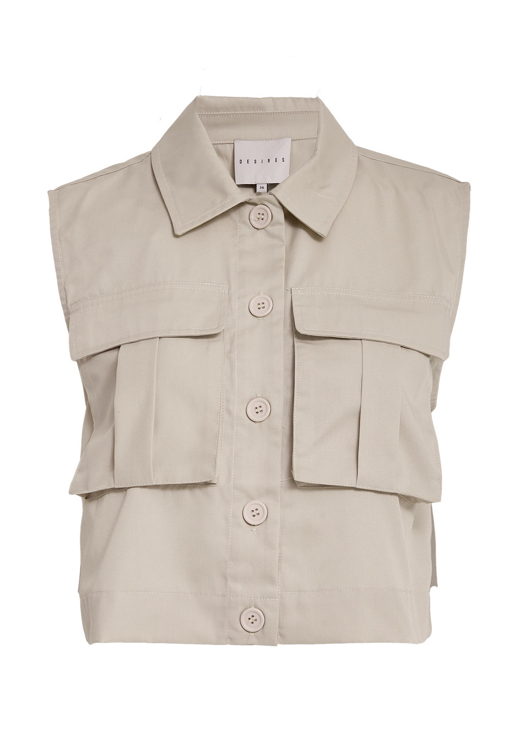DSFaye Cropped Vest