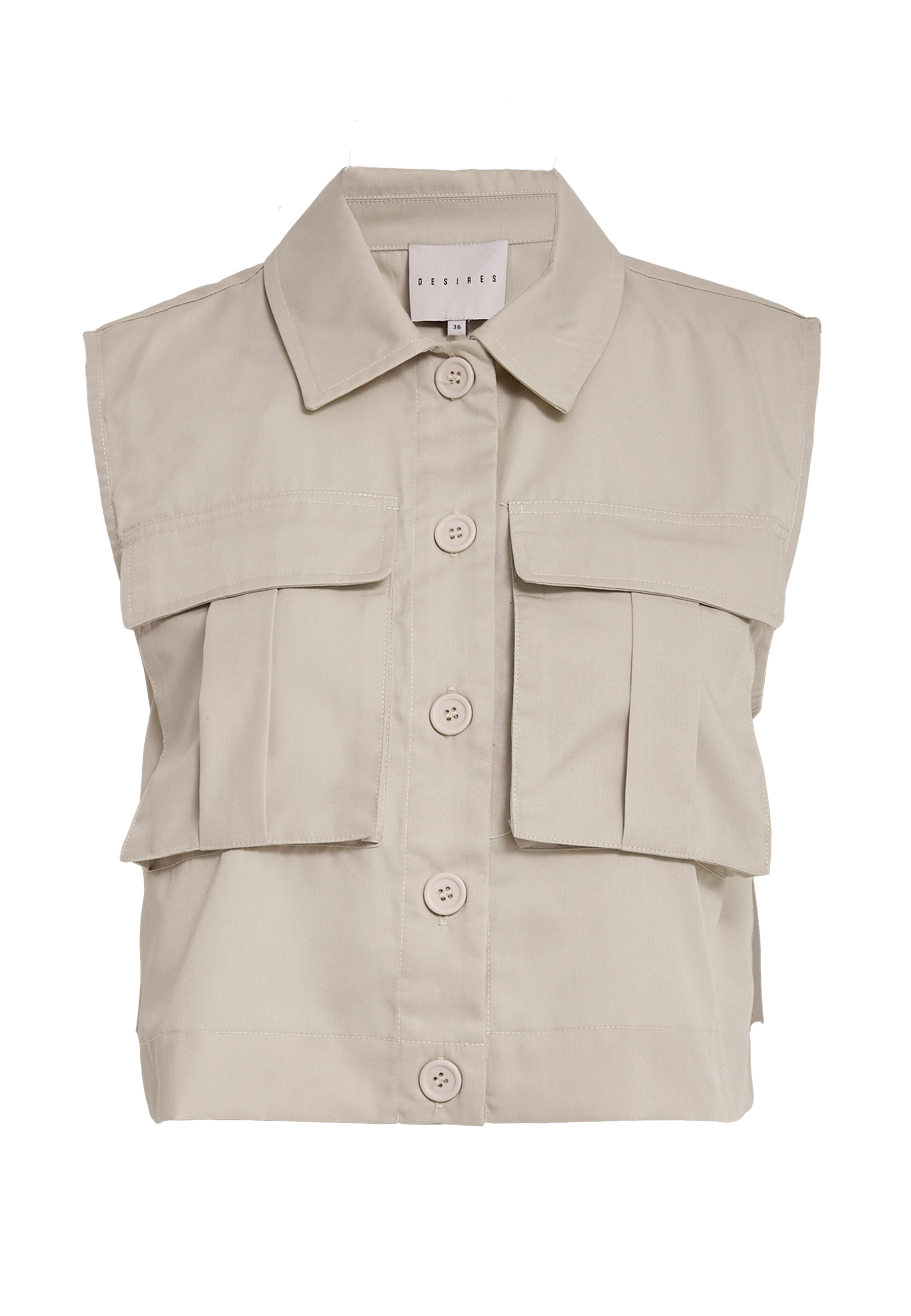 DSFaye Cropped Vest