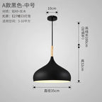 Nordic Style Vintage Restaurant Pendant Light Fixture
