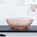 Nordic Style Minimalist Iron Fruit Basket Decor