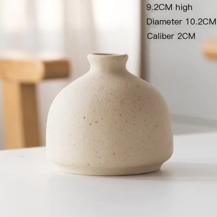 Nordic Style Ceramic Vase (One Piece)