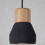 Nordic Creative Modern Colorful Cement Wood Pendant Light