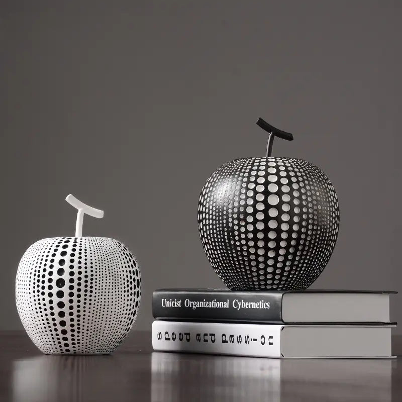 Modern Minimalist Nordic Resin Apple Decor for Home