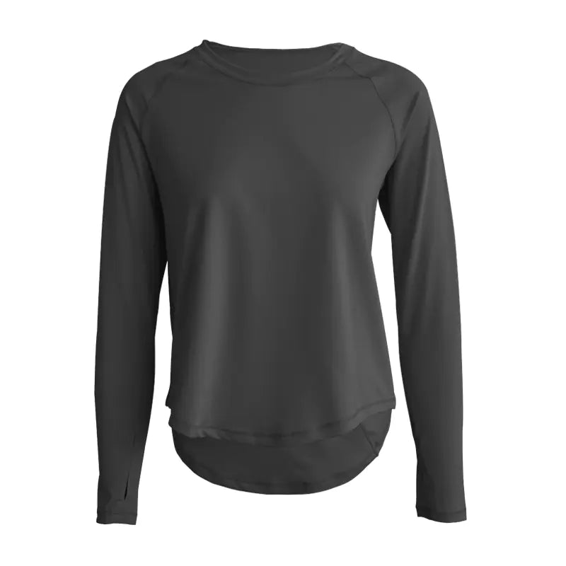 Loose Fit Women's Sports Top for Yoga and Running
