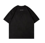 Klassisk Herre-T-shirt med Bogstavbroderi