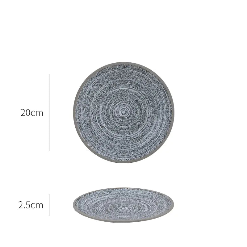 Creative Nordic Flat Plate for Steak Dinner (Large)