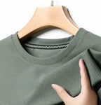 Men's Polyester Round Neck T-shirt
