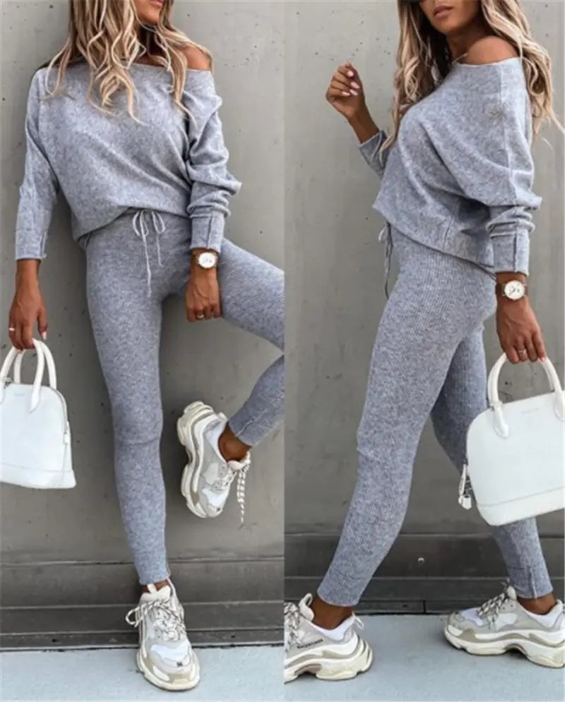 Autumn New Women's Casual Suit Set