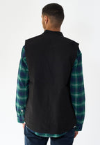Heavy Canvas Vest - Black