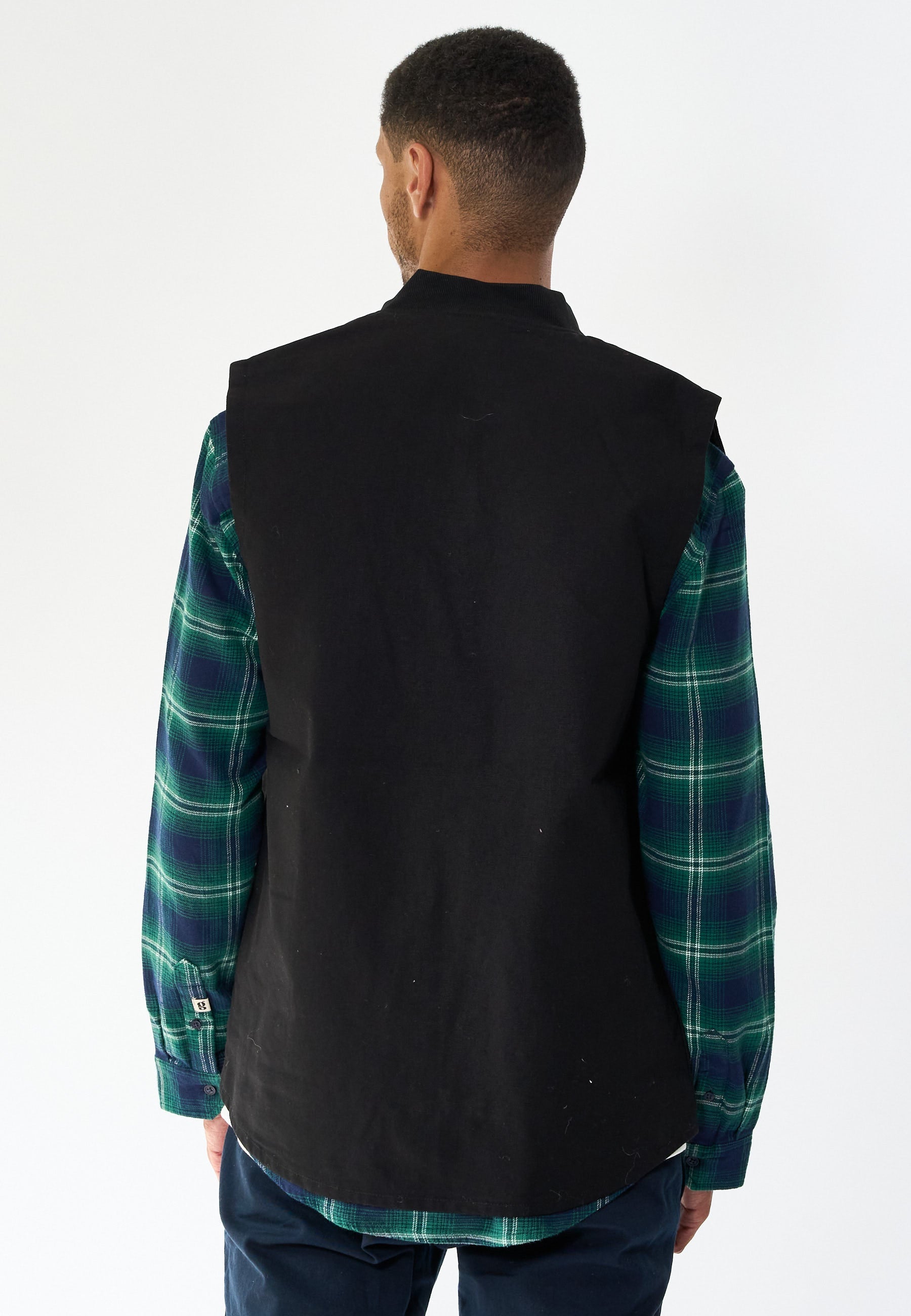Heavy Canvas Vest - Black