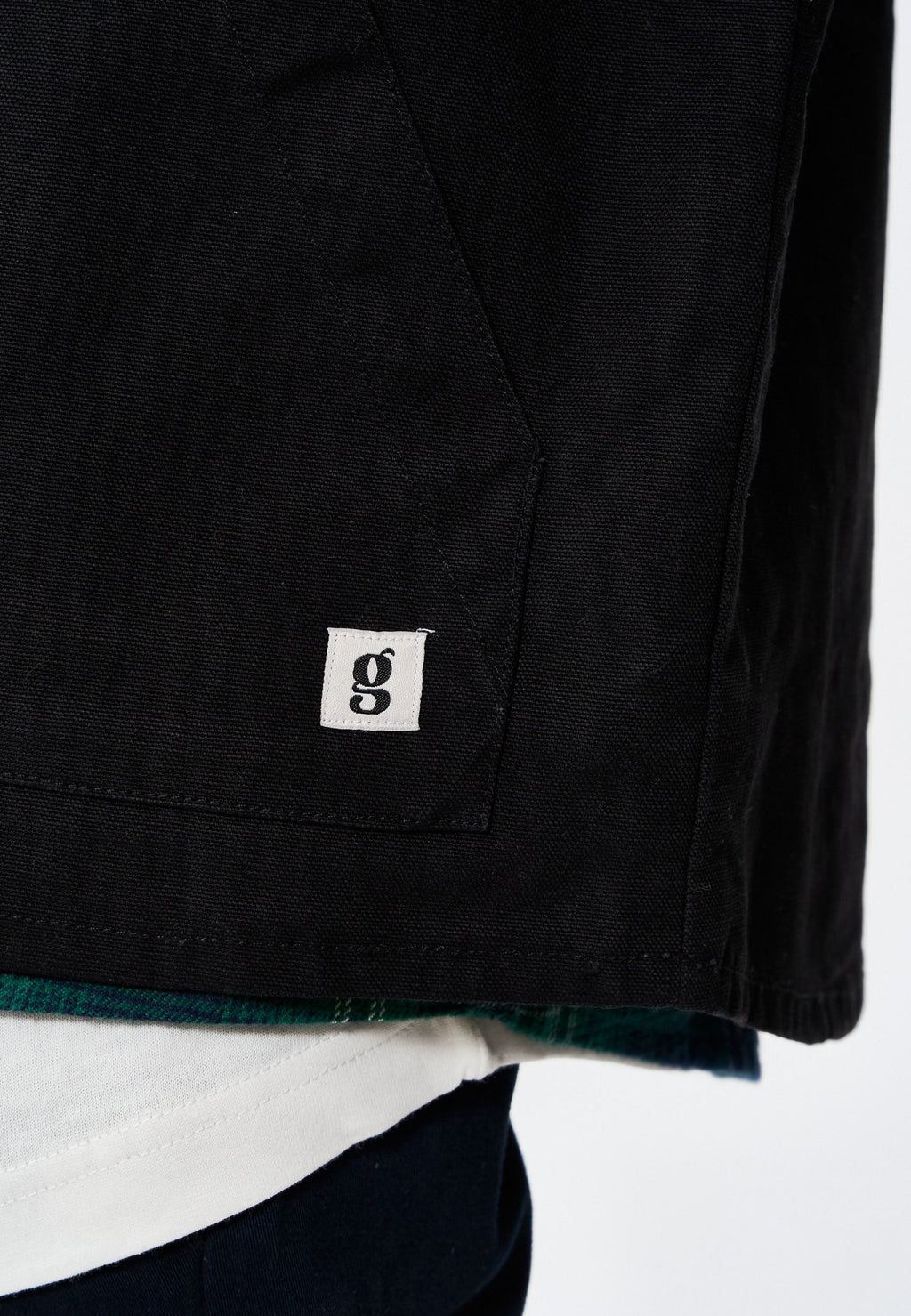 Heavy Canvas Vest - Black