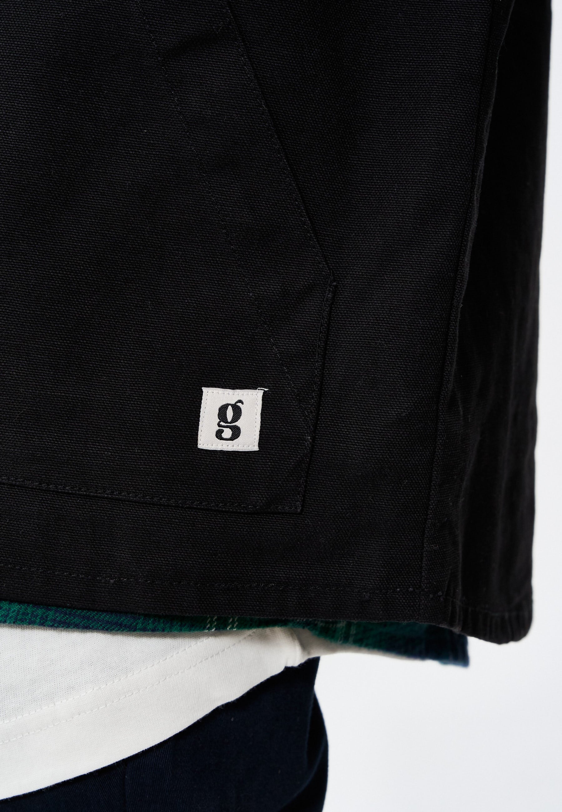Heavy Canvas Vest - Black
