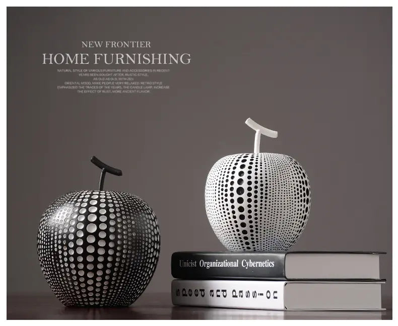 Modern Minimalist Nordic Resin Apple Decor for Home