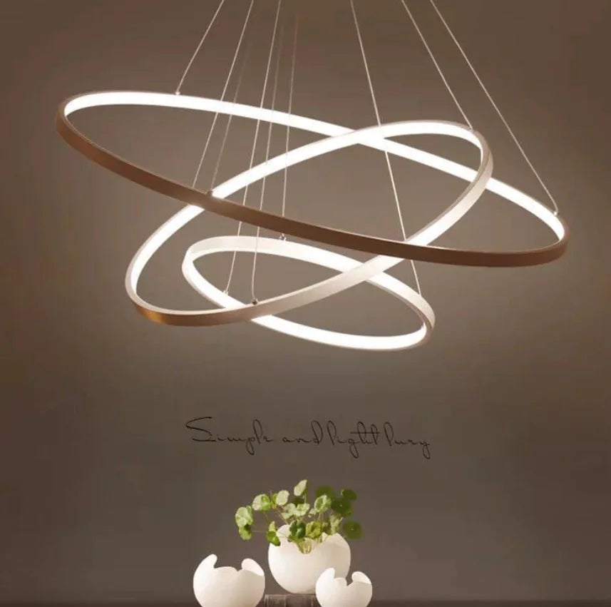 Nordic Round Chandelier Bar Lamp