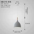 Nordic Style Vintage Restaurant Pendant Light Fixture